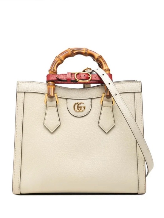 Gucci Handbags - Gucci Diana Medium Calfskin Bamboo Satchel